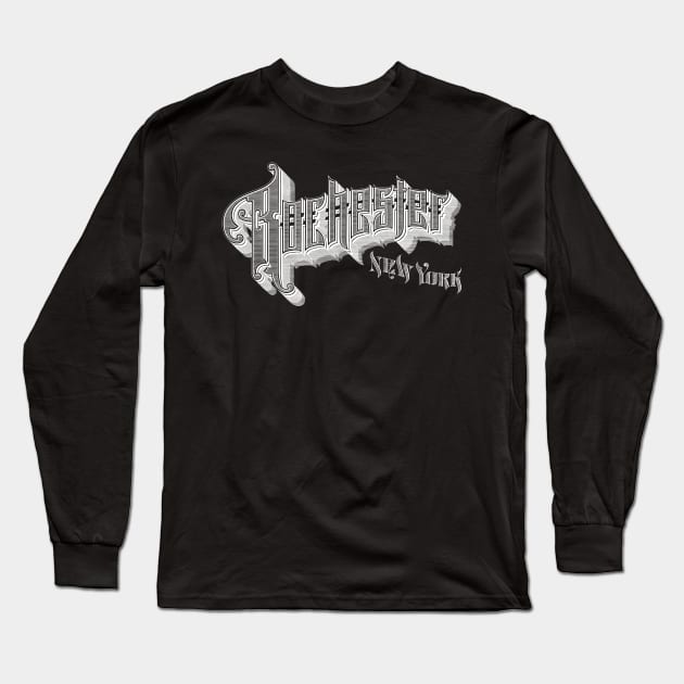 Vintage Rochester, NY Long Sleeve T-Shirt by DonDota